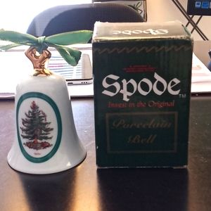 Spode porcelain Christmas bell
